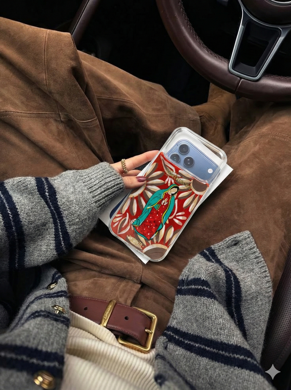 Funda para iphone 17 pro pintada a mano