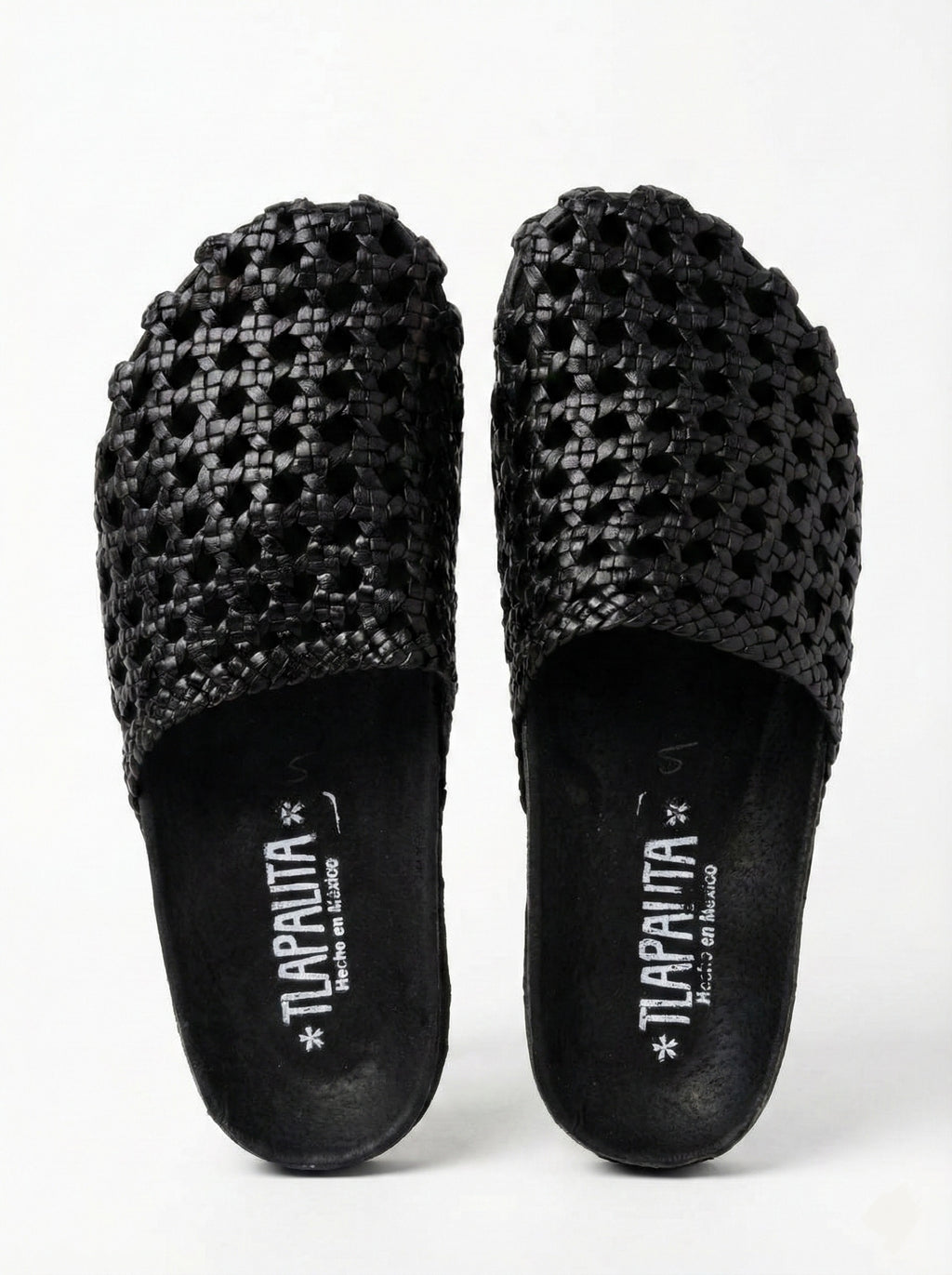 Calzado para dama estilo bejuco de piel