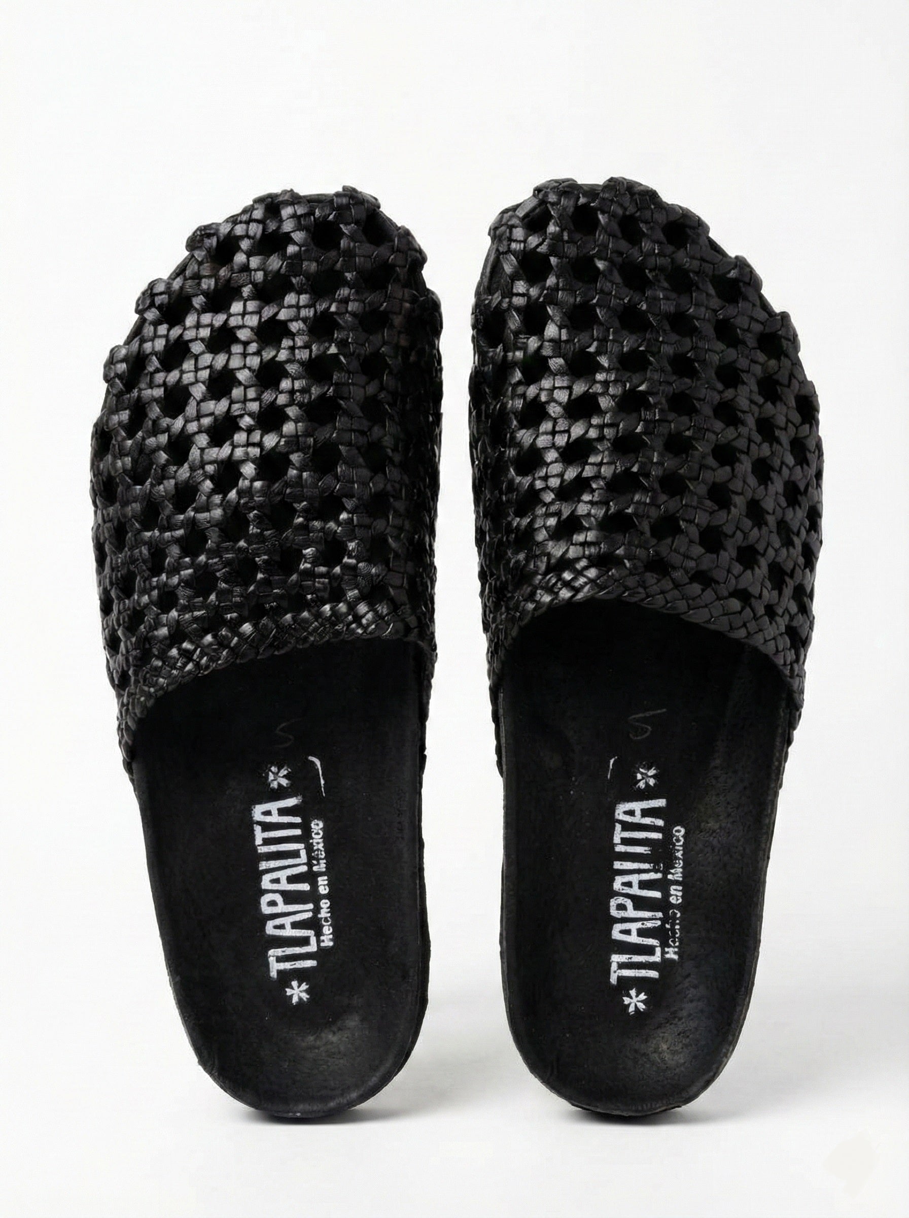 Calzado para dama estilo bejuco de piel