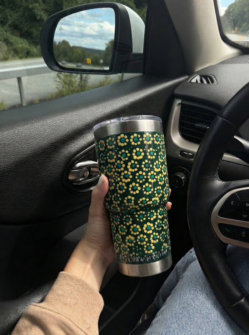 Termo pintado a mano