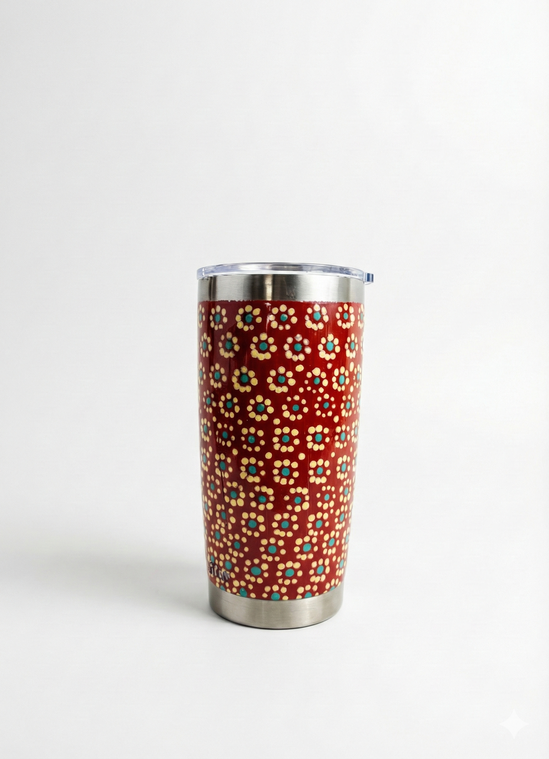 Termo 16 oz pintado a mano