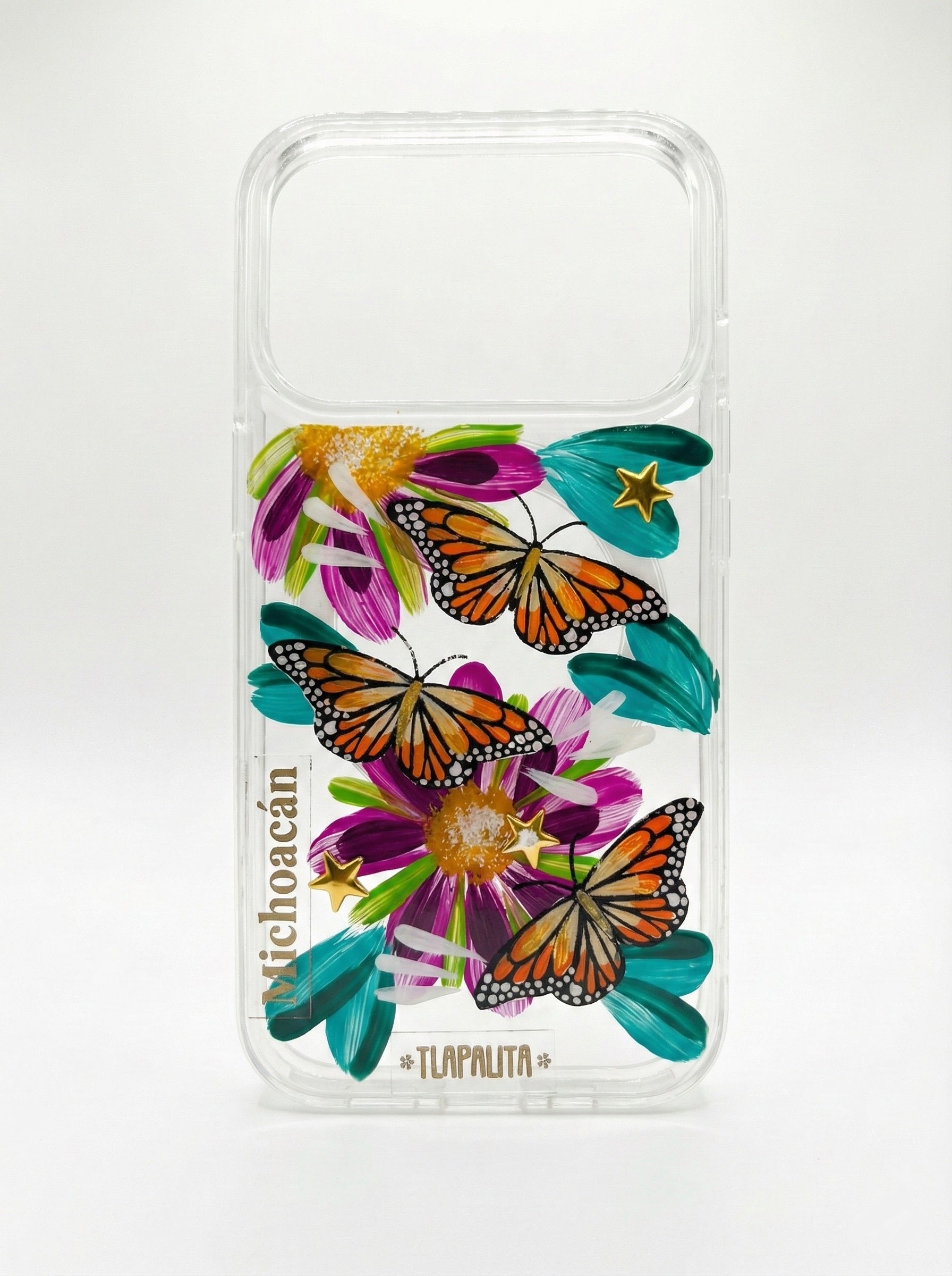 Funda para iPhone 17 pro pintada a mano