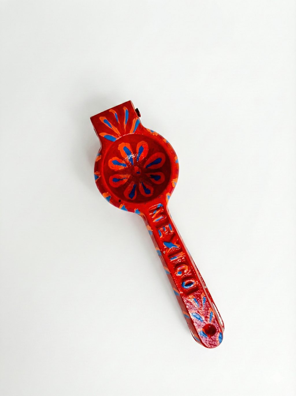 Exprimidor de limones pintado a mano