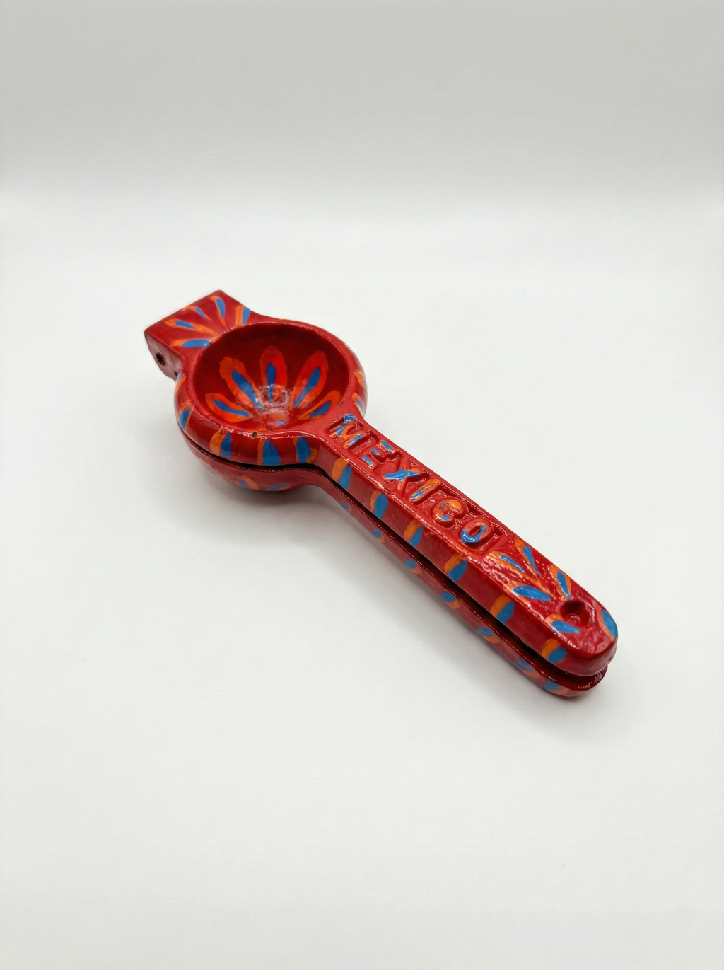 Exprimidor de limones pintado a mano